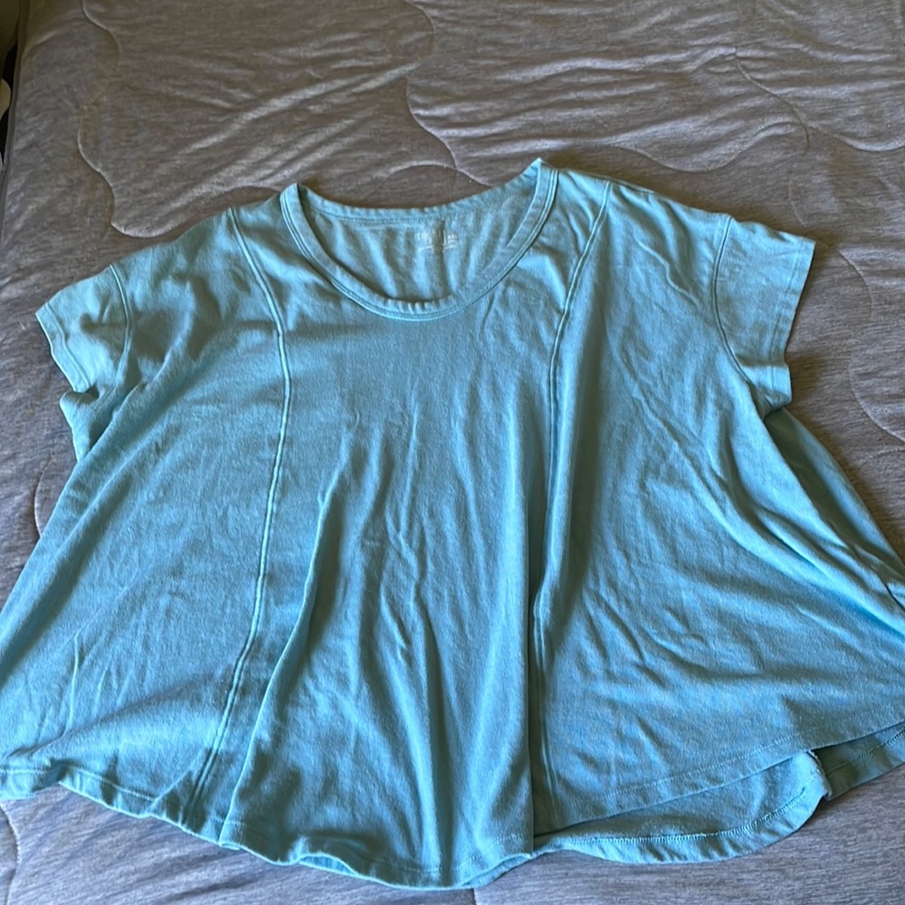 Blue Time & True xxl flowy T-shirt